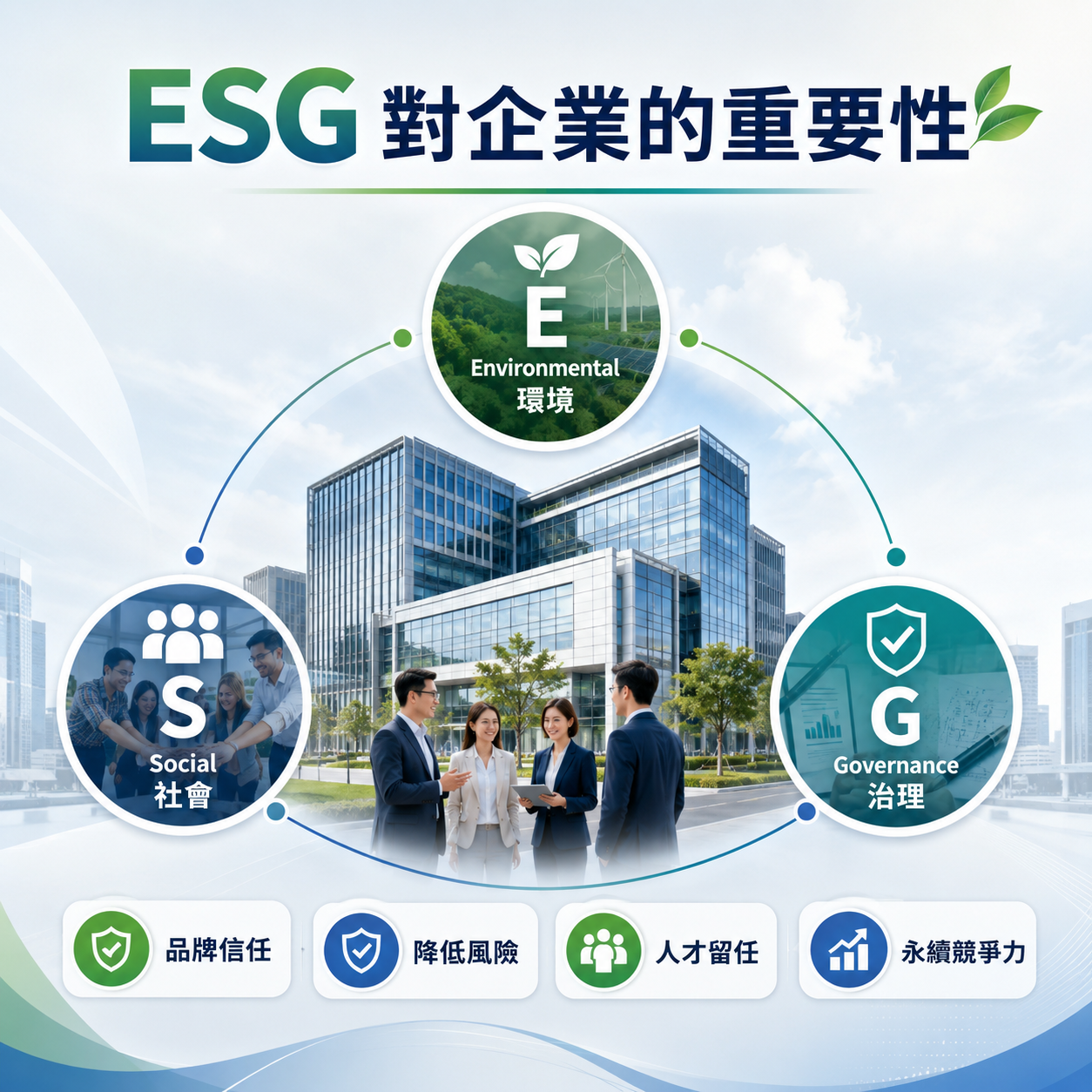 ESG 對企業的重要性：環境、社會與公司治理